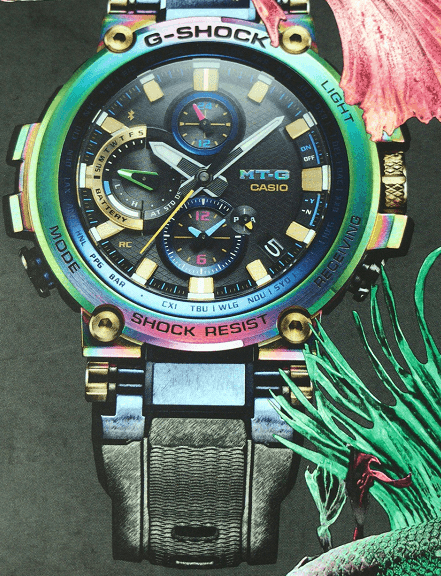 卡西欧 G-SHOCK MTG-B1000RB腕表 第1张