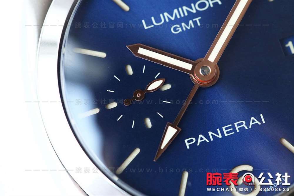 蓝色魅力深度揭秘:VS厂沛纳海688GMT复刻表评测 第5张