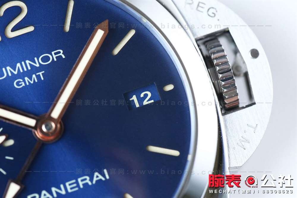 蓝色魅力深度揭秘:VS厂沛纳海688GMT复刻表评测 第6张