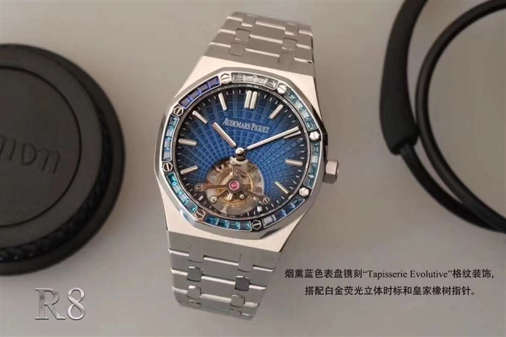 新品首发:R8厂爱彼皇家橡树离岸型超薄陀飞轮复刻表 第6张