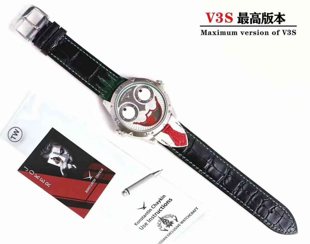 TW厂俄罗斯切金小丑V3S最新升级版复刻表-Konstantin Chaykin joker 第2张