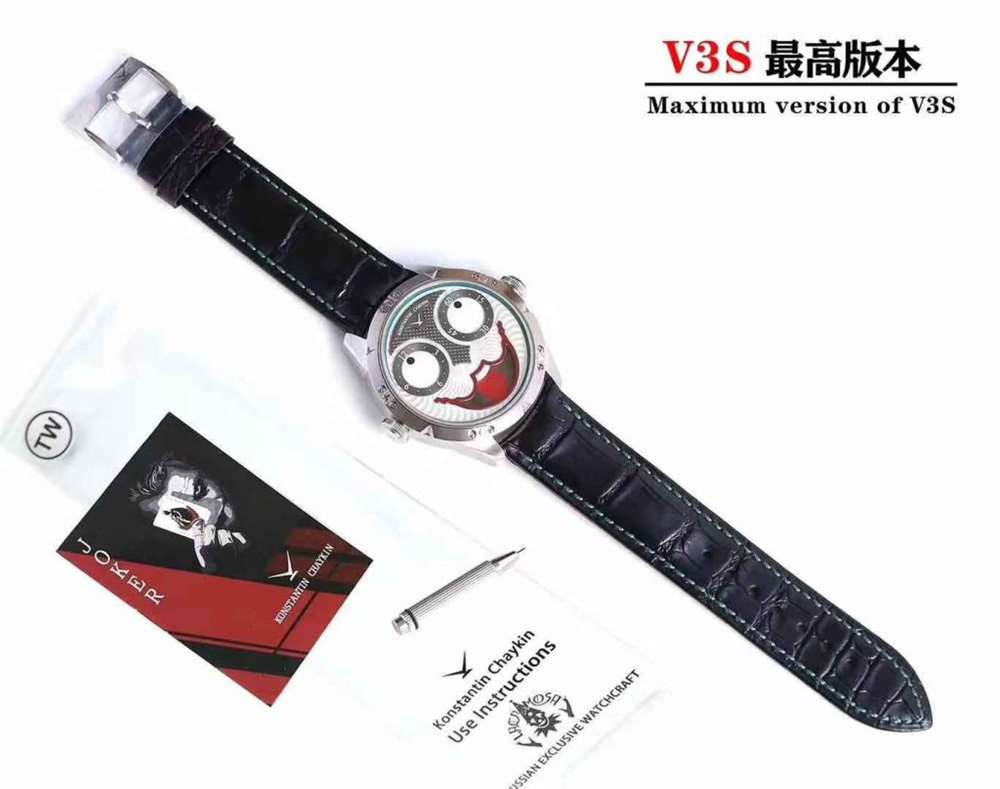 TW厂俄罗斯切金小丑V3S最新升级版复刻表-Konstantin Chaykin joker 第5张