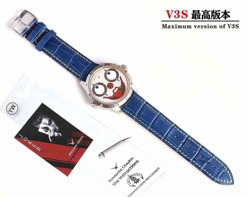 TW厂俄罗斯切金小丑V3S最新升级版复刻表-Konstantin Chaykin joker 第8张