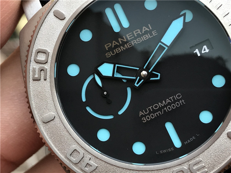 VS厂沛纳海PAM00985腕表对比正品评测  第8张