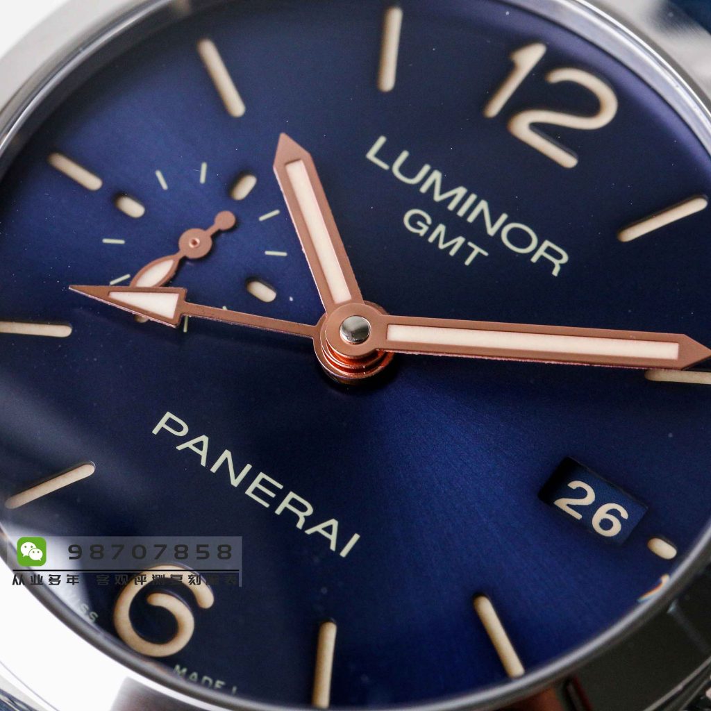 VS厂沛纳海PAM688GMT蓝面腕表-适合出行佩戴的腕表  第6张