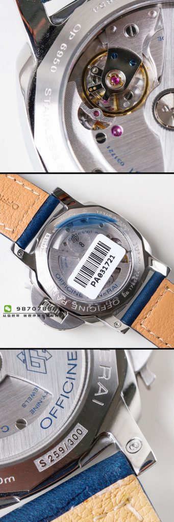 VS厂沛纳海PAM688GMT蓝面腕表-适合出行佩戴的腕表  第8张