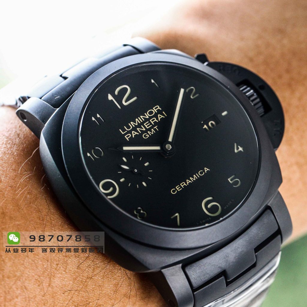 VS厂沛纳海PAM438黑色陶瓷腕表做工怎么样  第3张