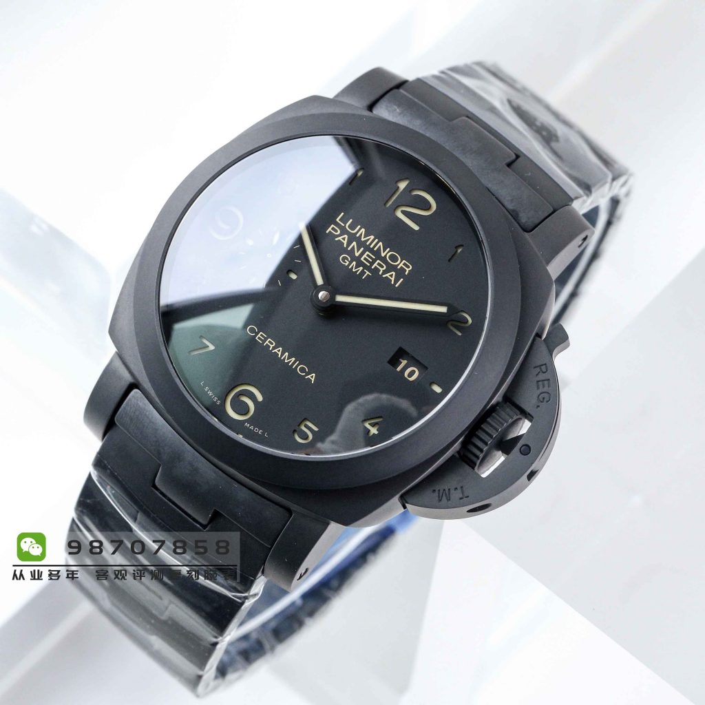 VS厂沛纳海PAM438黑色陶瓷腕表做工怎么样  第4张