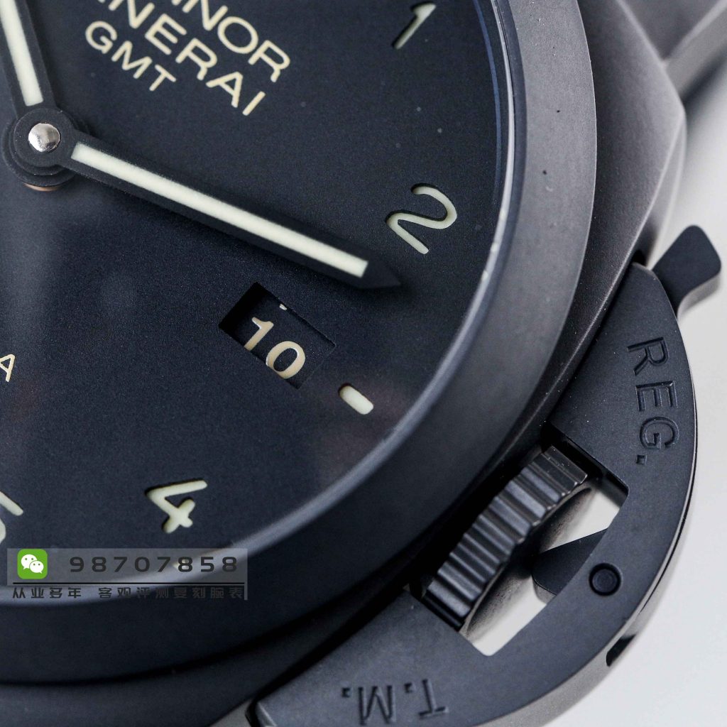 VS厂沛纳海PAM438黑色陶瓷腕表做工怎么样  第7张