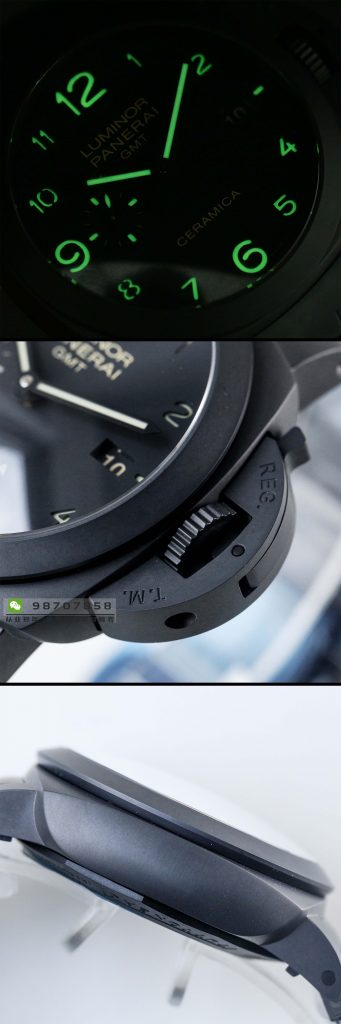 VS厂沛纳海PAM438黑色陶瓷腕表做工怎么样  第8张