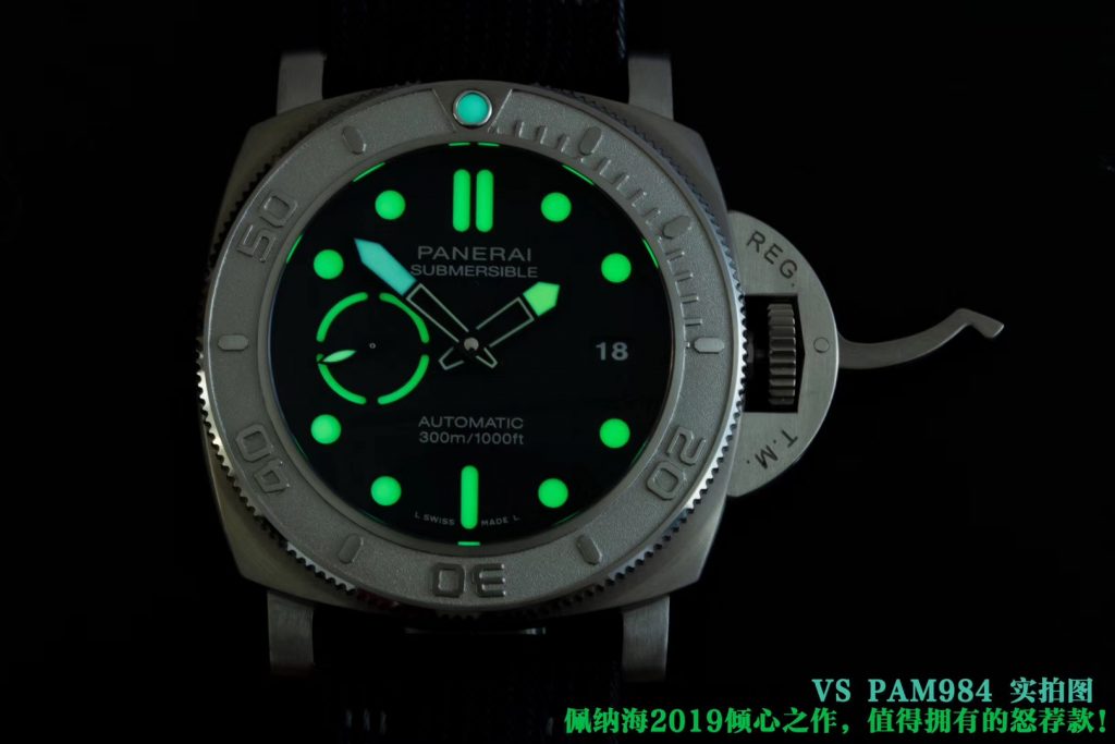 VS厂沛纳海PAM00984迈克霍恩版钛金属腕表详细评测  第9张