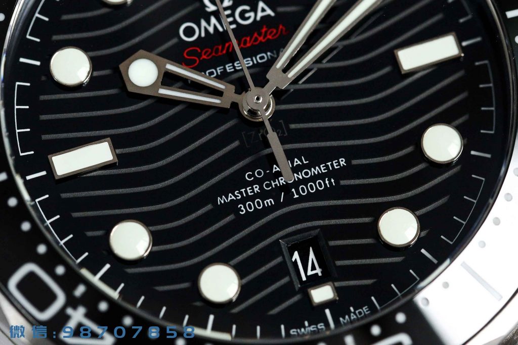 VS厂欧米茄新海马300M黑面陶瓷腕表深度评测  第9张