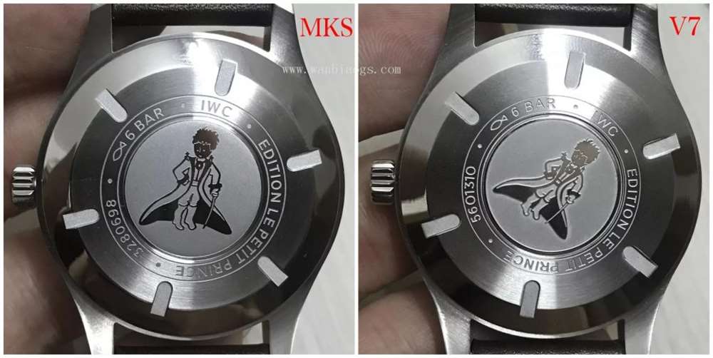 V7厂万国马克十八对比MKS厂马克18哪家强? 第5张