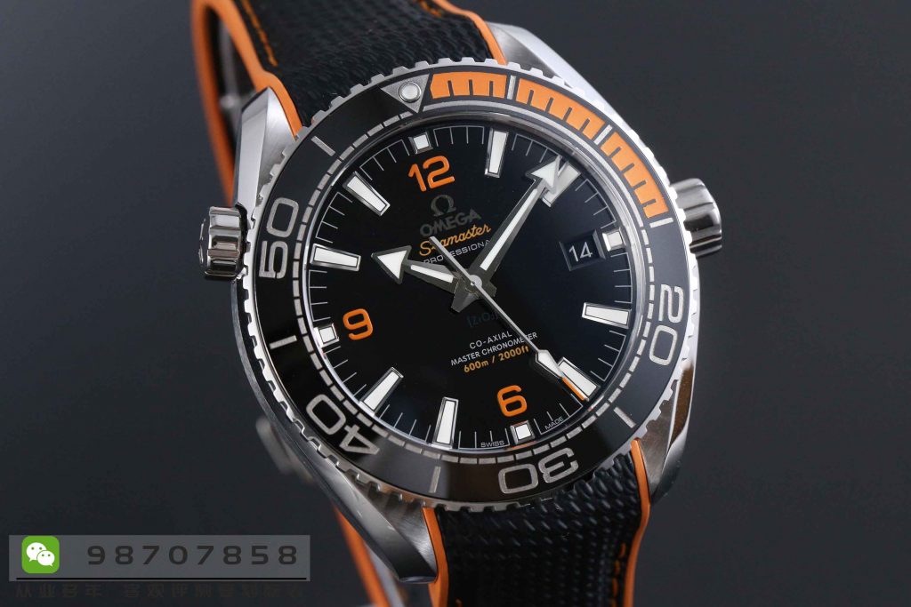 VS厂欧米茄海马系列600米四分之一橙腕表做工如何  第5张