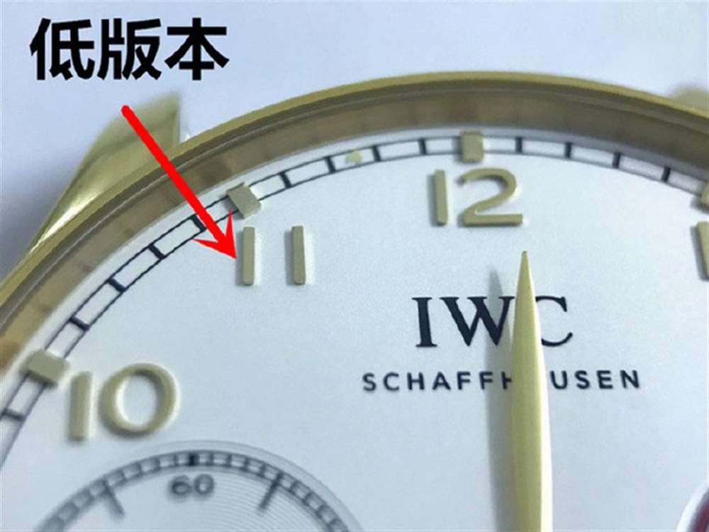 ZF厂万国V5葡七黄金版对比低版本有什么区别? 第5张
