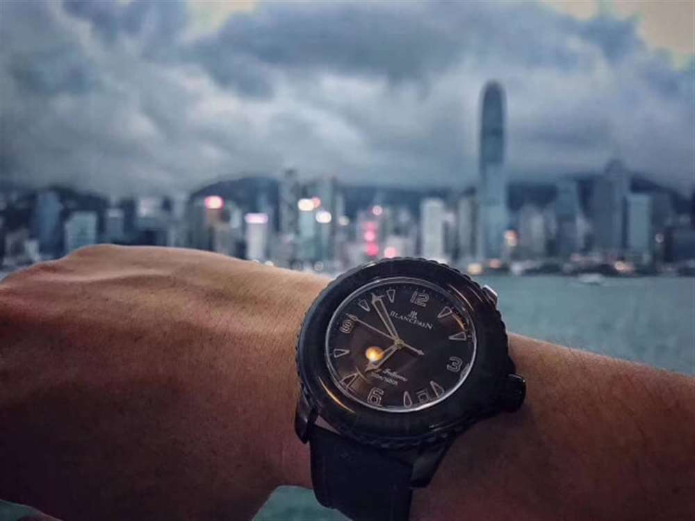 ZF厂宝珀五十噚黑武士5015-11c30-52对比正品评测 第3张