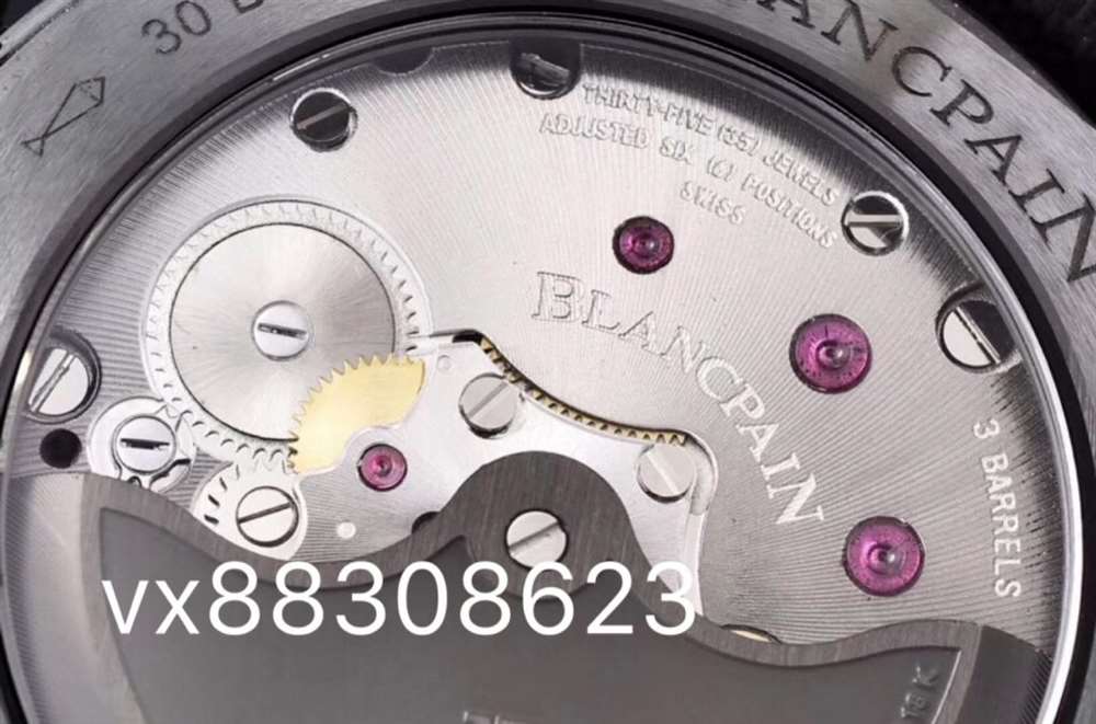 GF厂宝珀五十噚「43.6mm蓝盘」复刻表做工评测-实拍展示 第18张