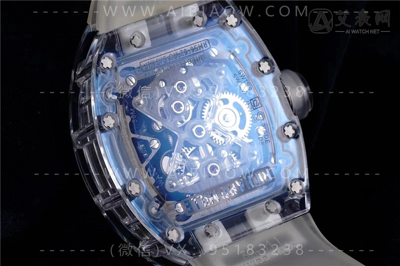 EUR厂理查德米勒RM056超级雪玻璃腕表评测  第7张