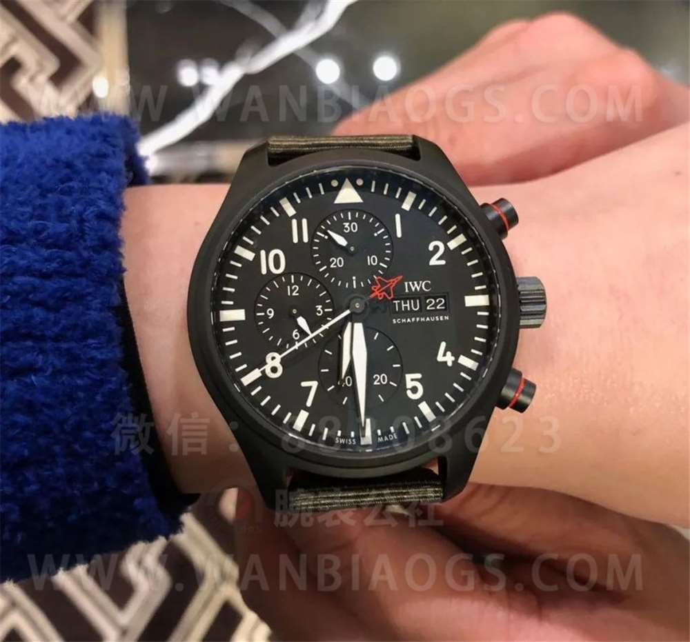 ZF厂万国飞行员系列IW389001腕表评测-TOPGUN海军空战部队计时腕表 第2张
