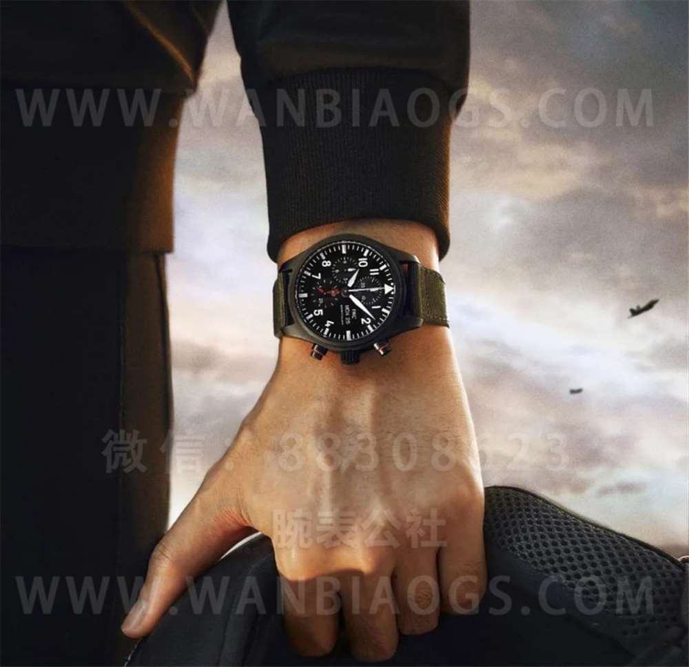 ZF厂万国飞行员系列IW389001腕表评测-TOPGUN海军空战部队计时腕表 第5张