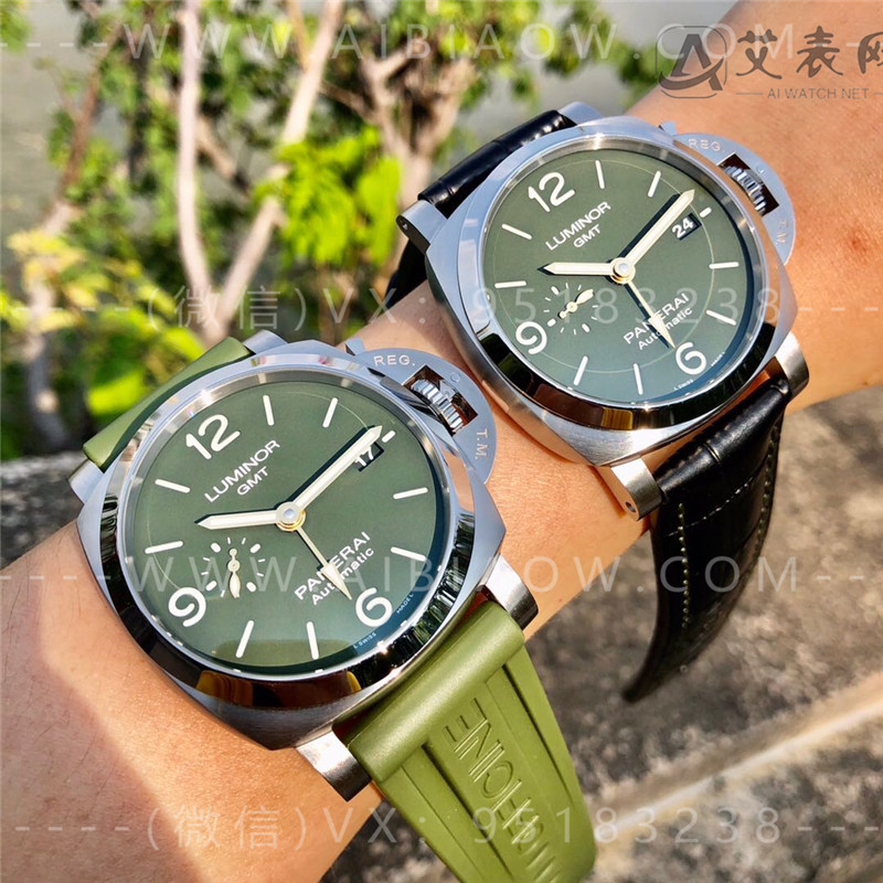 VS厂沛纳海pam1056绿盘腕表评测  第2张