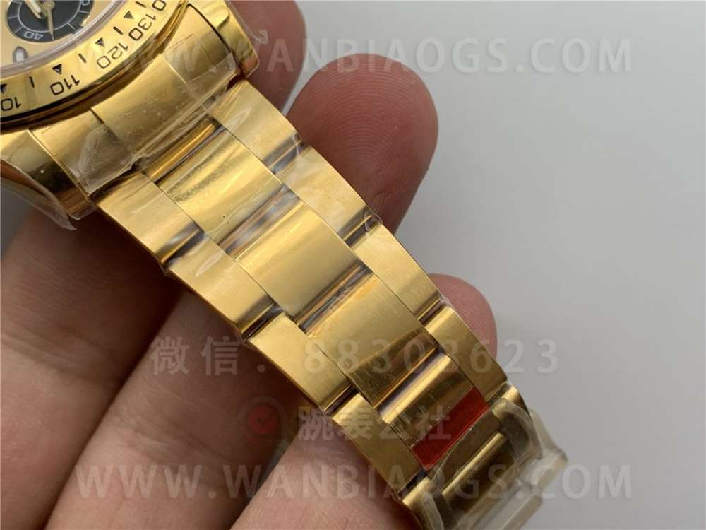 N厂劳力士迪通拿4130机「绿金迪」做工评测 第21张