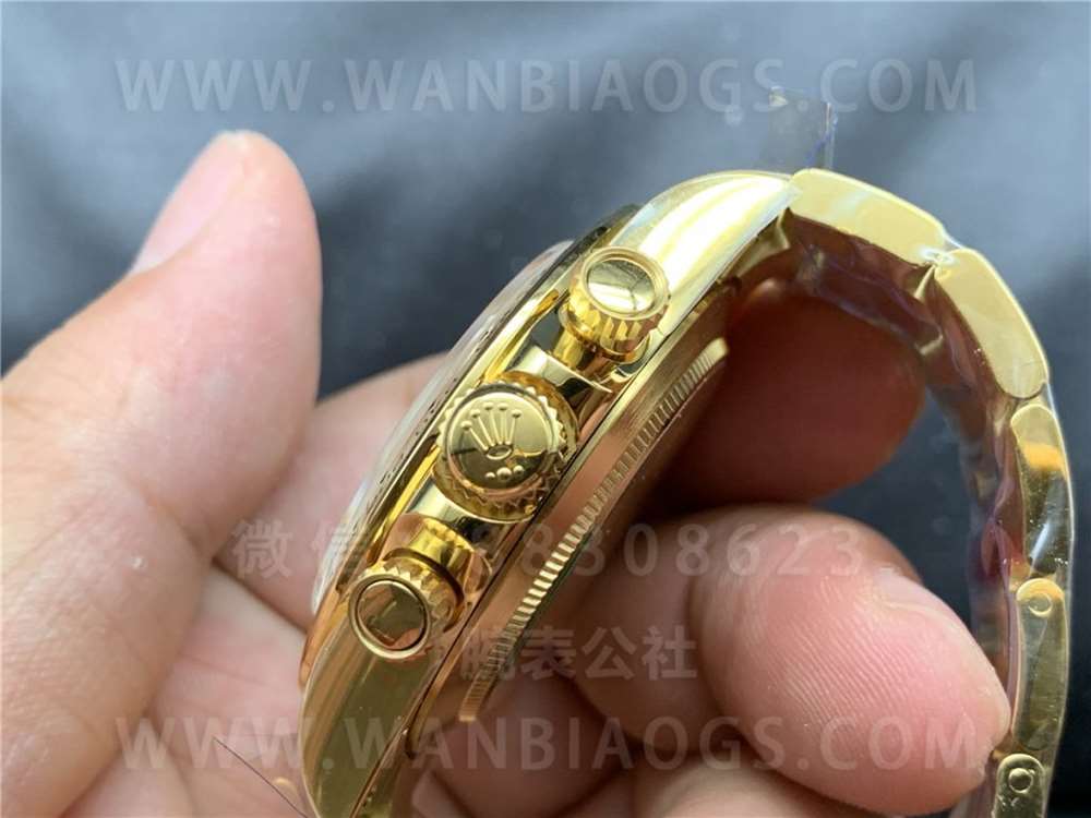 N厂劳力士迪通拿4130机「绿金迪」做工评测 第26张