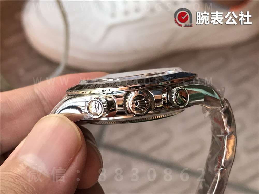 N厂劳力士V4版迪通拿116509「银盘红针款」做工评测 第9张