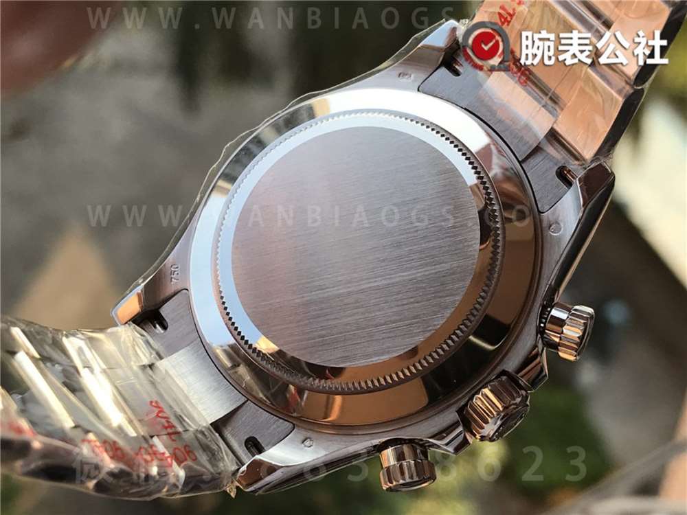 N厂劳力士V4版迪通拿116509「银盘红针款」做工评测 第23张