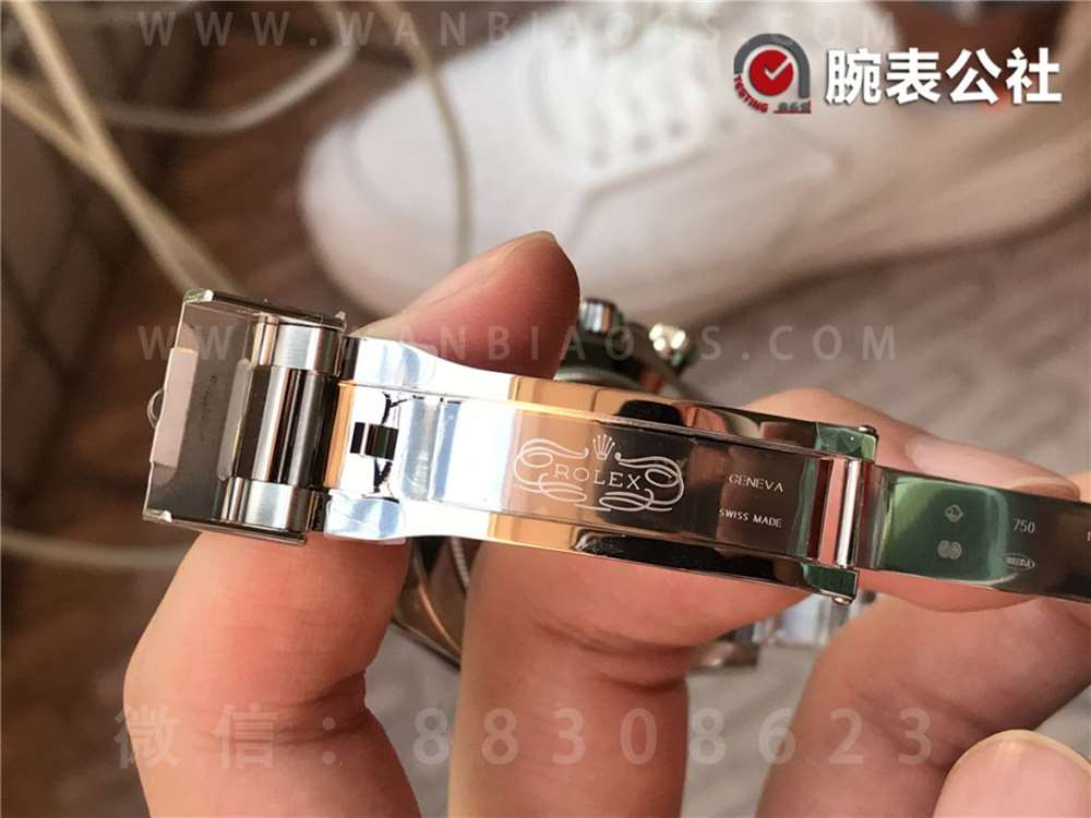 N厂劳力士V4版迪通拿116509「银盘红针款」做工评测 第13张