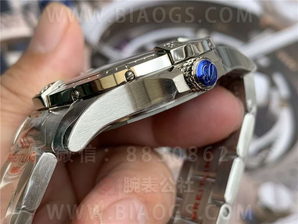 GF厂百年灵复仇者45mm双时区腕表做工评测 第6张
