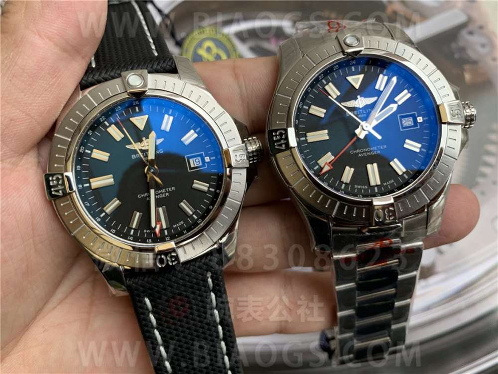 GF厂百年灵复仇者45mm双时区腕表做工评测 第12张