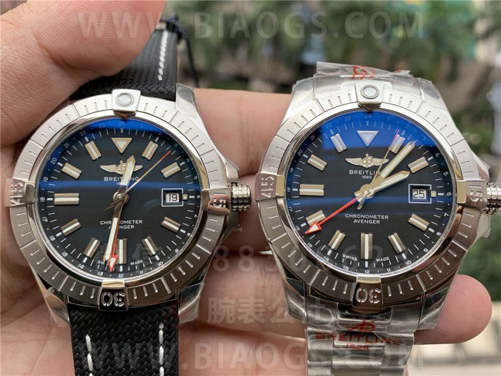 GF厂百年灵复仇者45mm双时区腕表做工评测 第13张