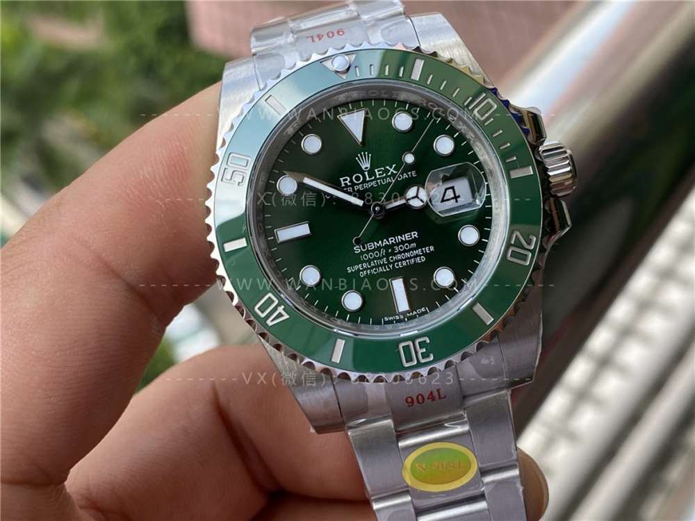 N厂绿水鬼V11版对比正品评测 第8张