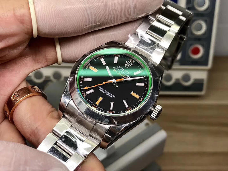 AR厂劳力士Rolex闪电绿玻璃腕表评测 第3张