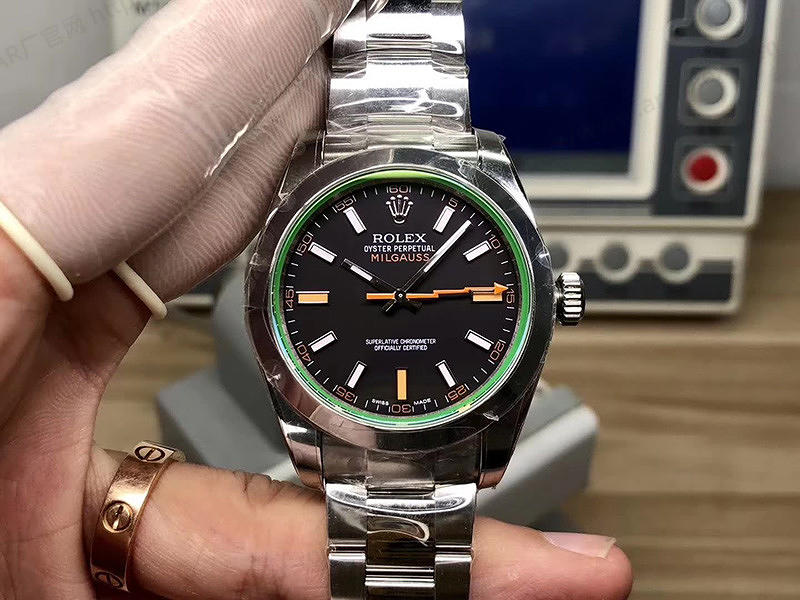 AR厂劳力士Rolex闪电绿玻璃腕表评测 第1张
